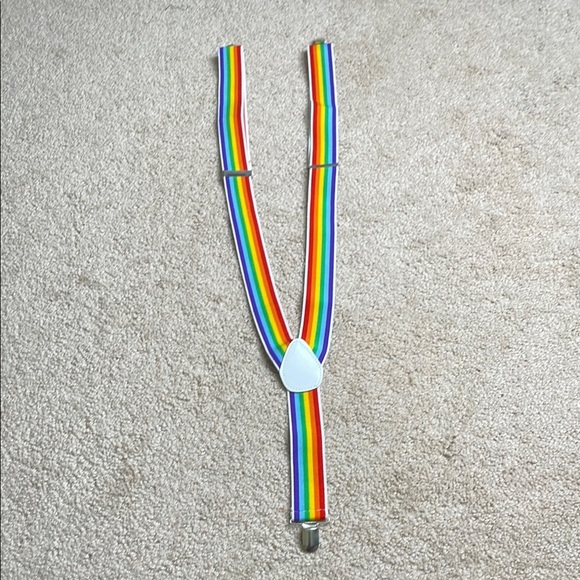 ADJUSTABLE Rainbow Suspenders - Picture 1 of 2